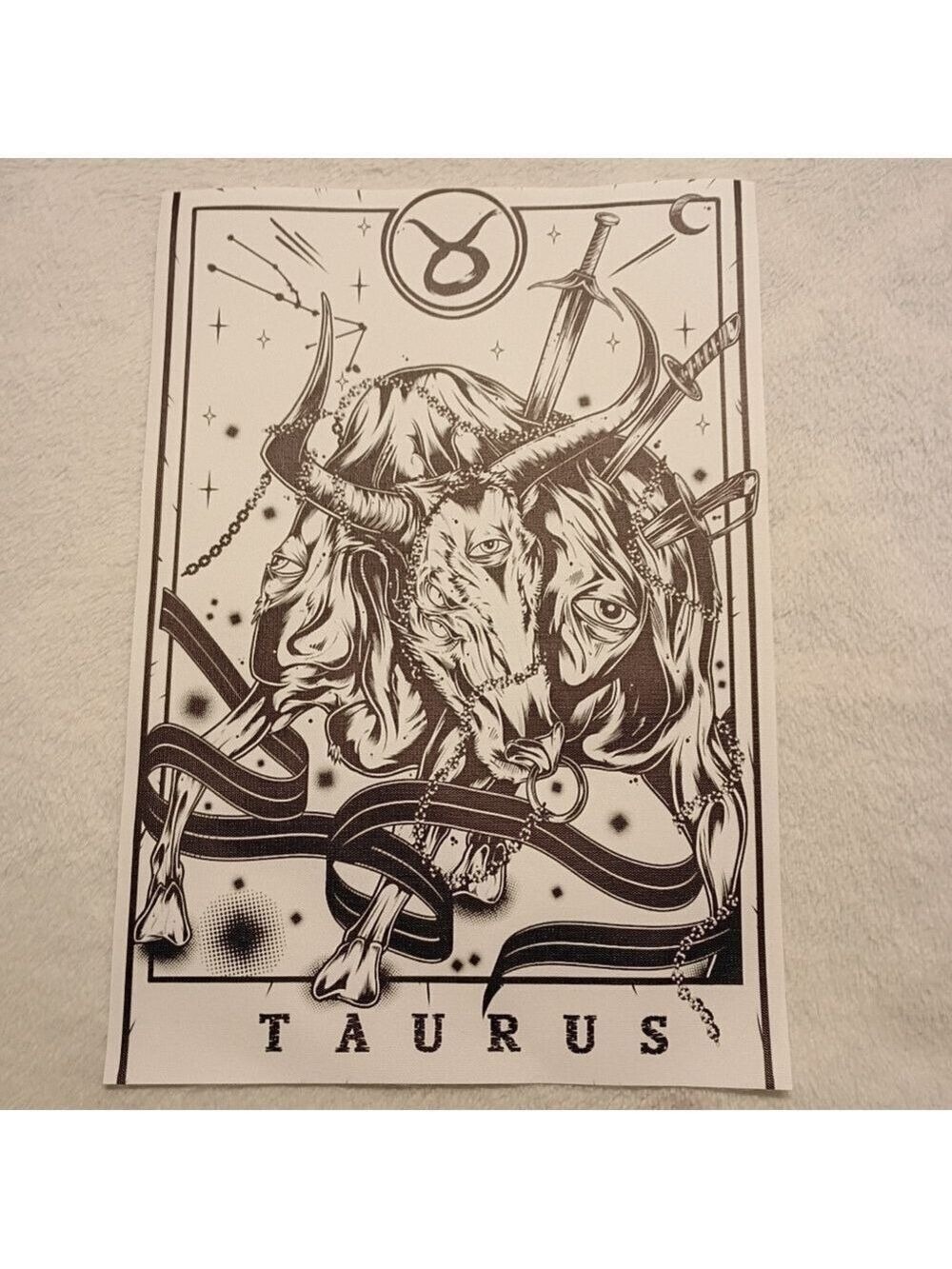 ๐ป Taurus Zodiac Canvas Art Print